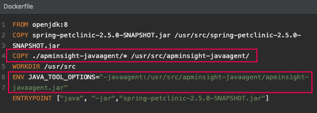 docker-startup-command Adding argument to the startup command