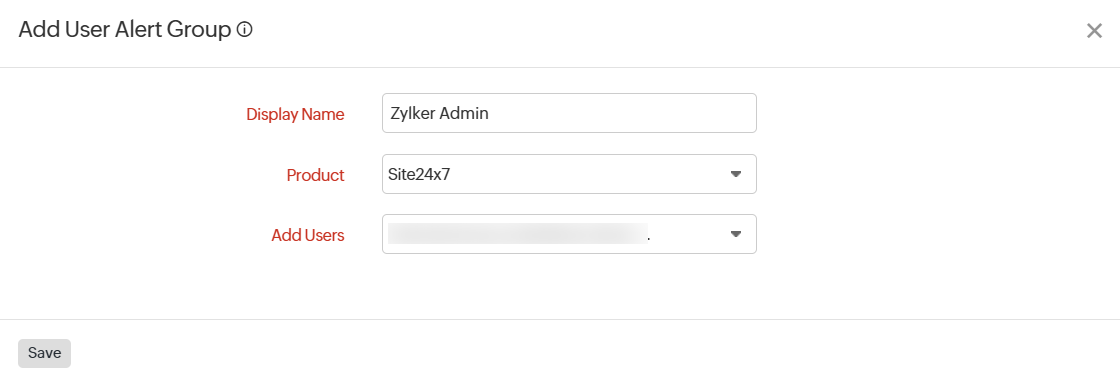 MSP User alert group MSP User alert group