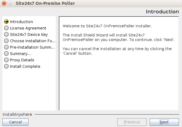 Introduction to installing the On-Premise Poller