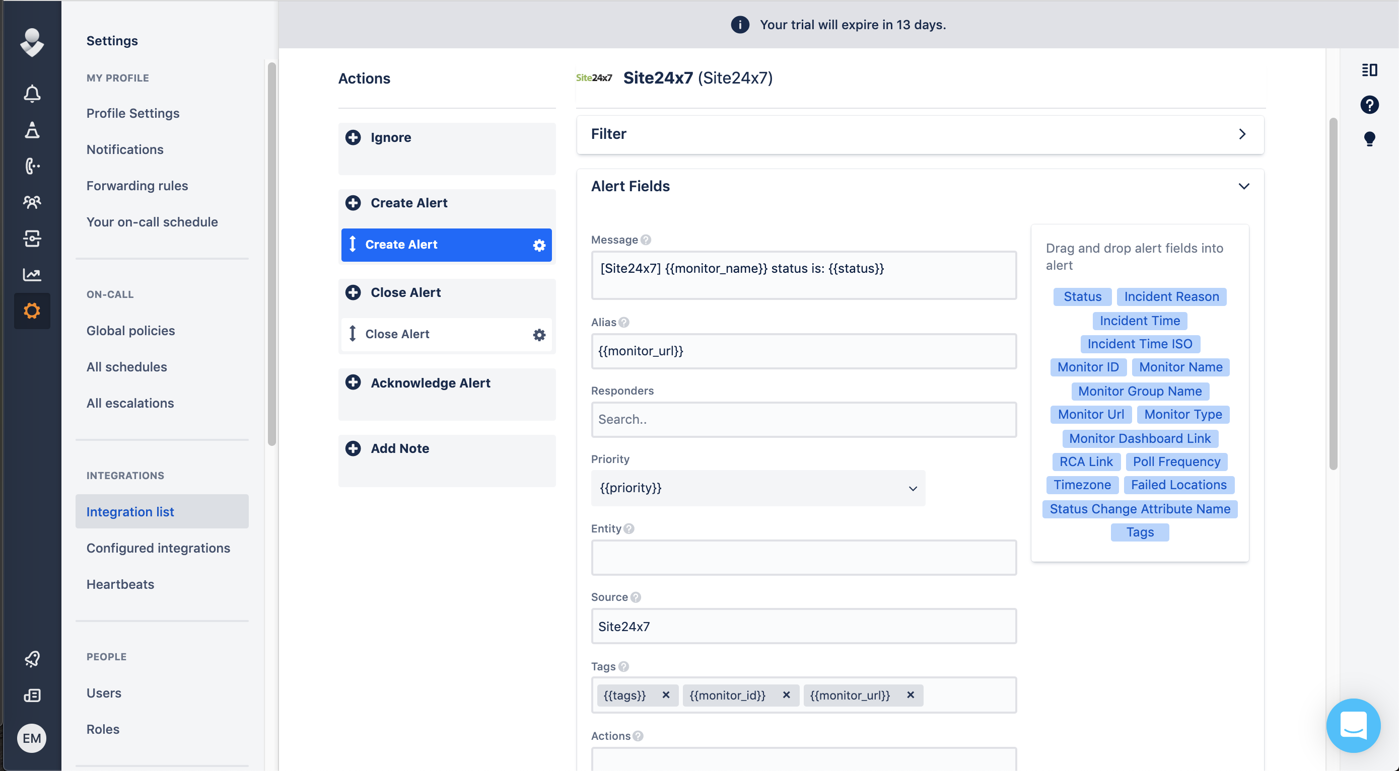 opgenie-integration-alerts