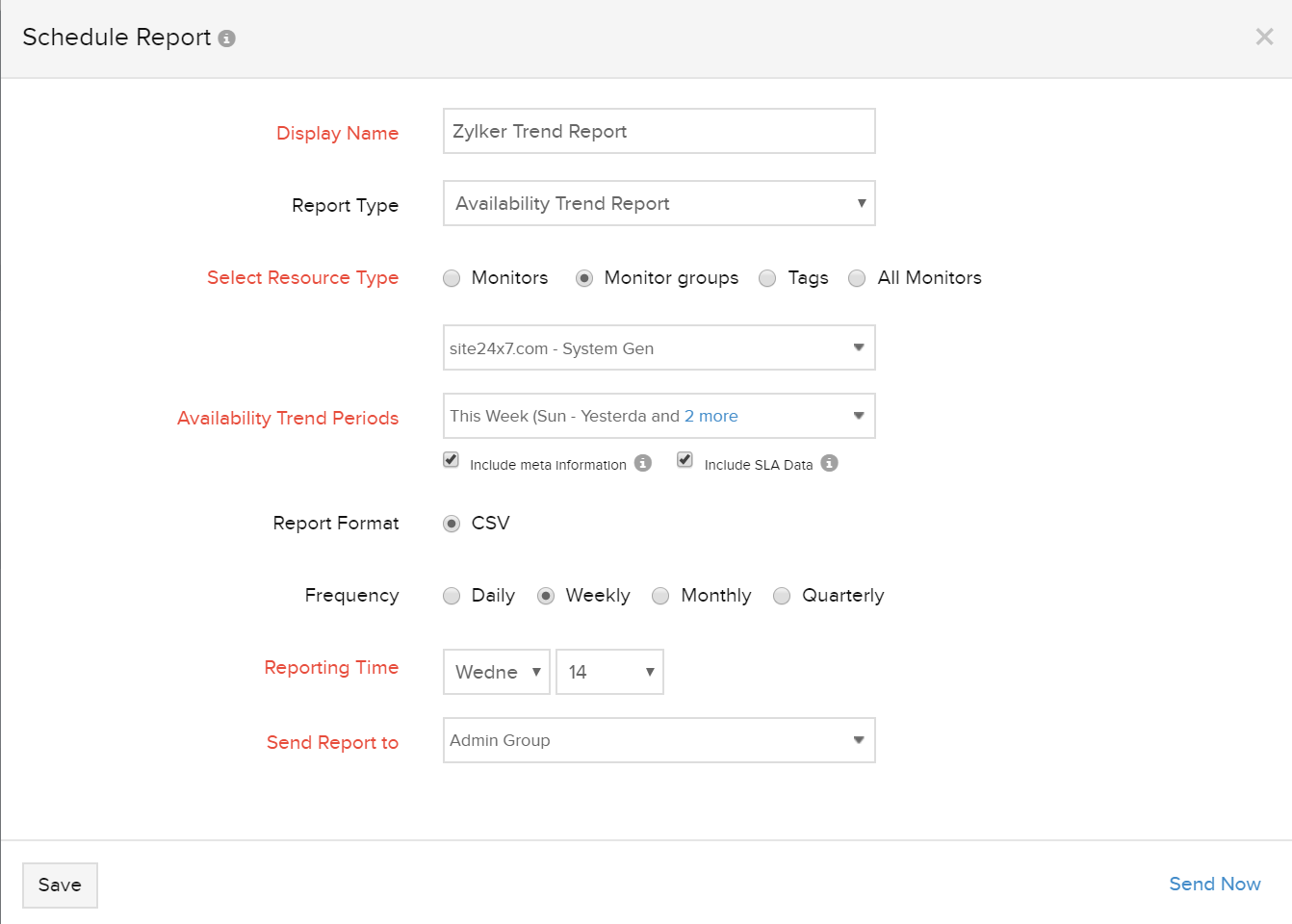 schedule-report-availability-trend