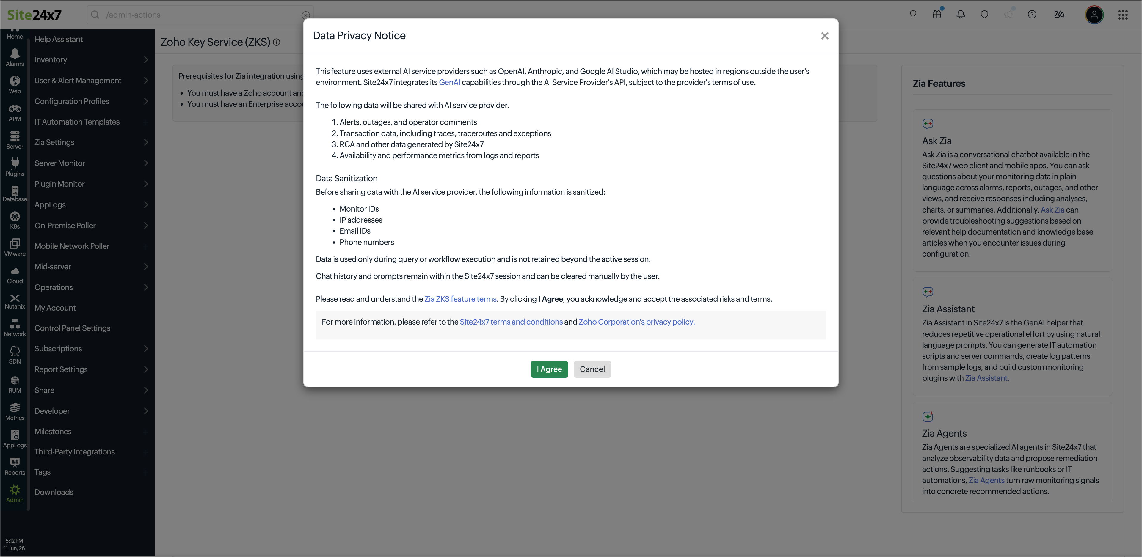 ZKS Data Privacy